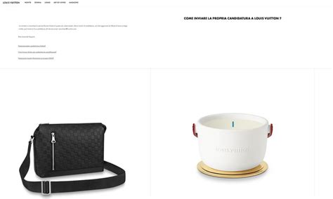 lavorare da louis vuitton